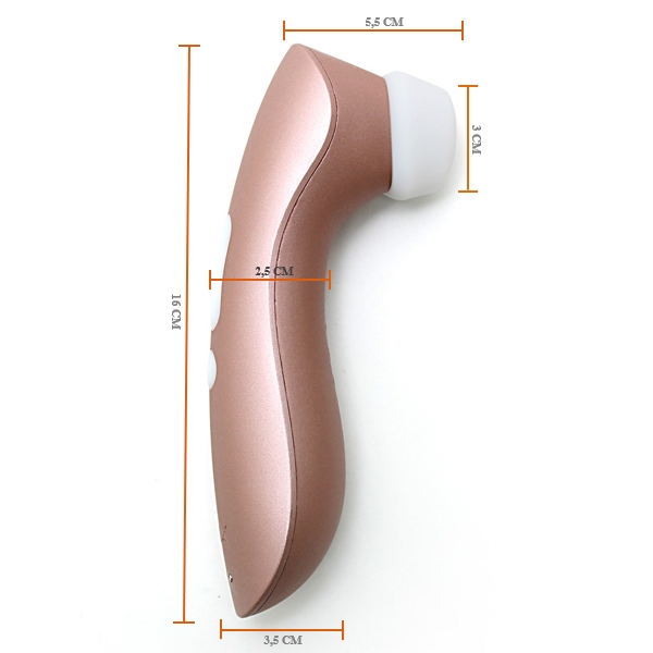 satisfyer clitoris simulator dimensions